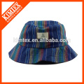 Custom Cotton Cool Cool Cubeta Hat com logotipo impresso / bordado